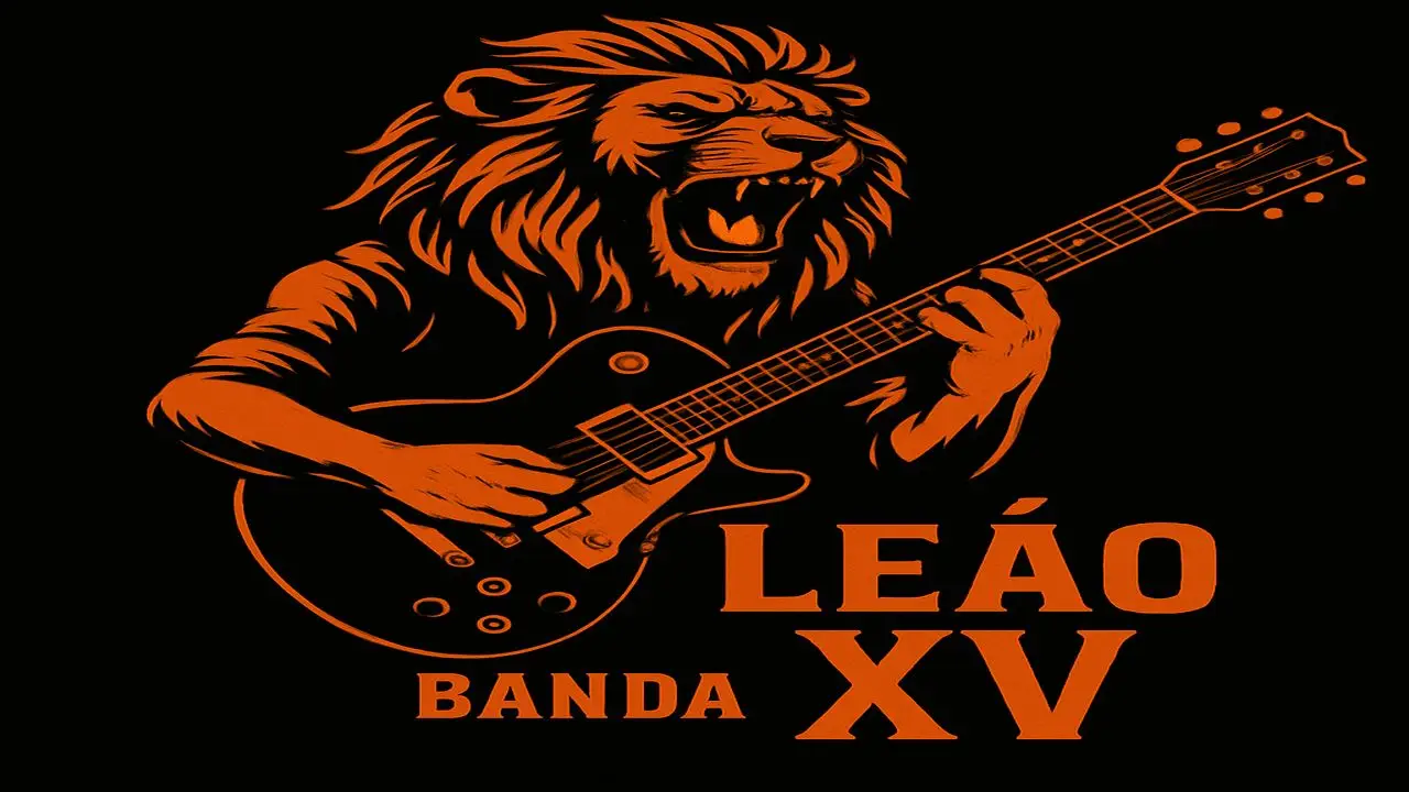 Leão XV Guitarra Laranja-compressed