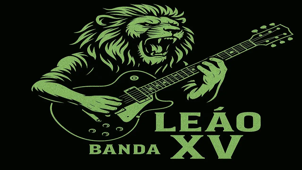 Leão XV Guitarra Verde-compressed